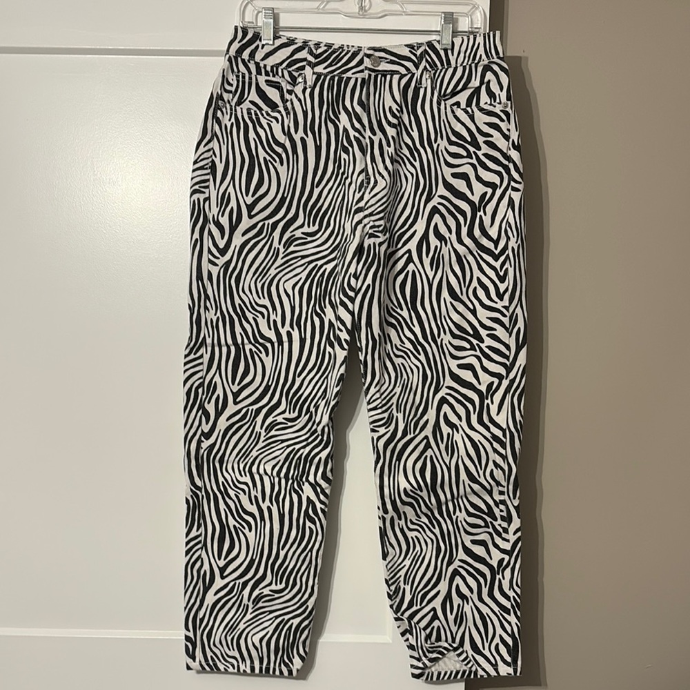 Zebra Print Women’s Jeans